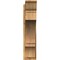 Ekena Millwork Balboa Traditional Rough Sawn Outlooker, Western Red Cedar, 8"W x 34"D x 34"H OUT08X34X34BOA01RWR - alternate 2